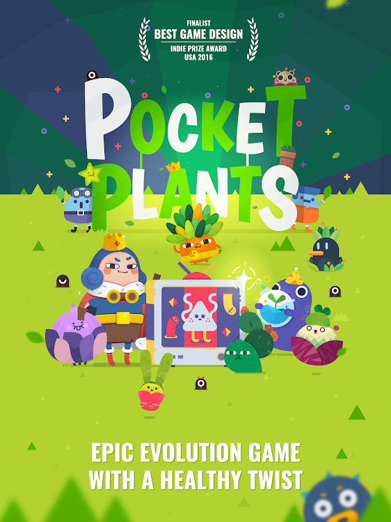 #9. Pocket Plants: Grow Plant Game (Android) By: Shikudo - Walking and Focus Games