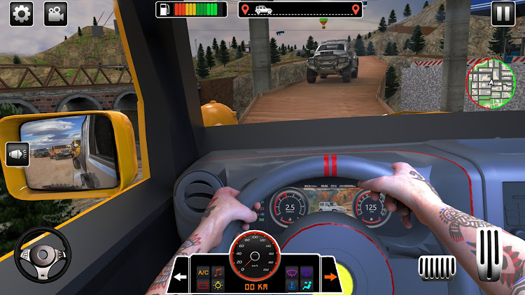 #3. Offroad Driving 4x4 Jeep Games (Android) By: Italy Games studios