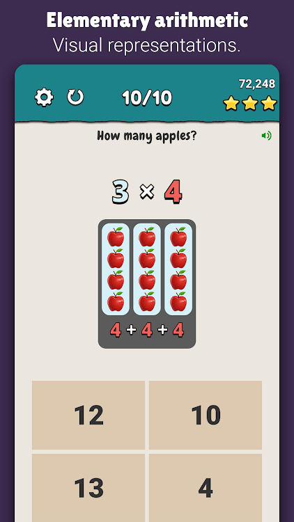 #8. King of Math+ (Android) By: Oddrobo Software AB