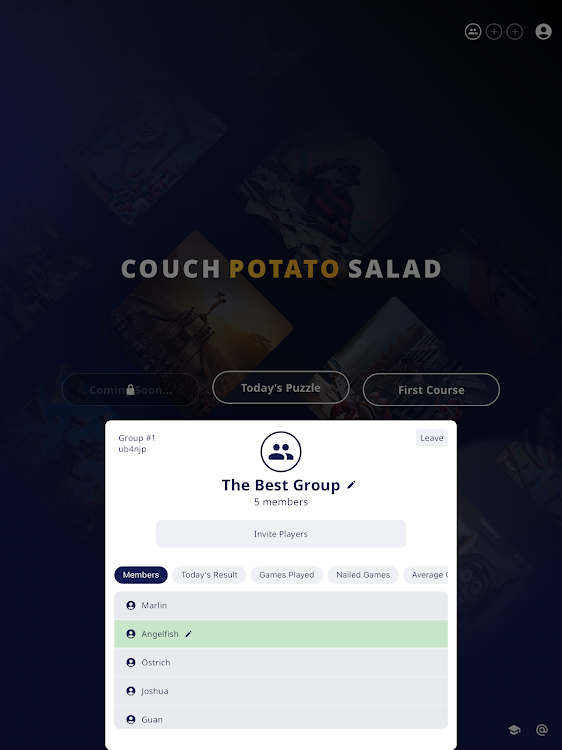 #8. Couch Potato Salad (Android) By: Couch Potato Salad