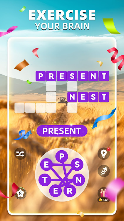 #2. Word Line: Connect Words Game (Android) By: HUMSHAN LIMITED