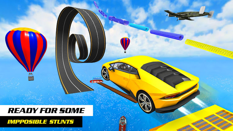 #8. Car Race Master : GT Mega Ramp (Android) By: Pixel Burg