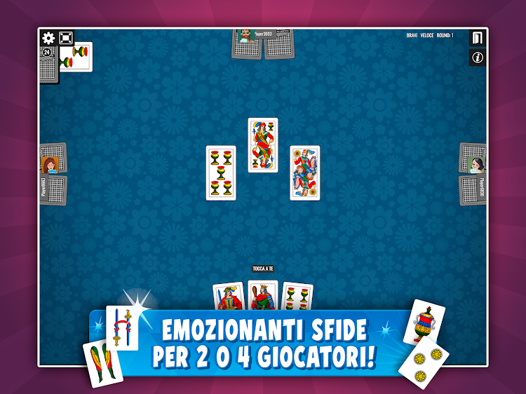 #8. Briscola Più – Card games (Android) By: Spaghetti Interactive Srl