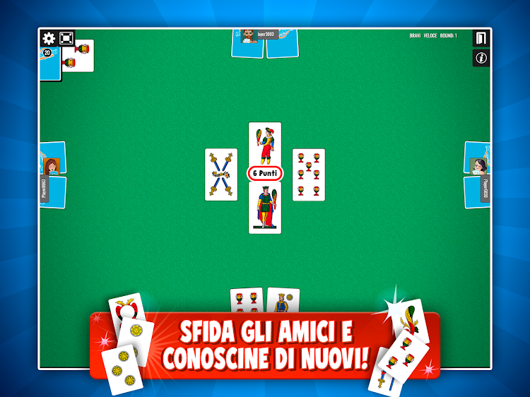 #10. Briscola Più – Card games (Android) By: Spaghetti Interactive Srl