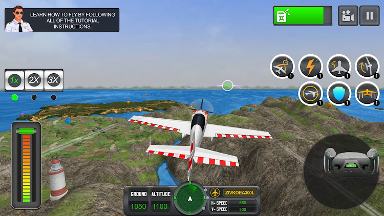 #3. Pilot Simulator: Airplane Game (Android) By: GamePark