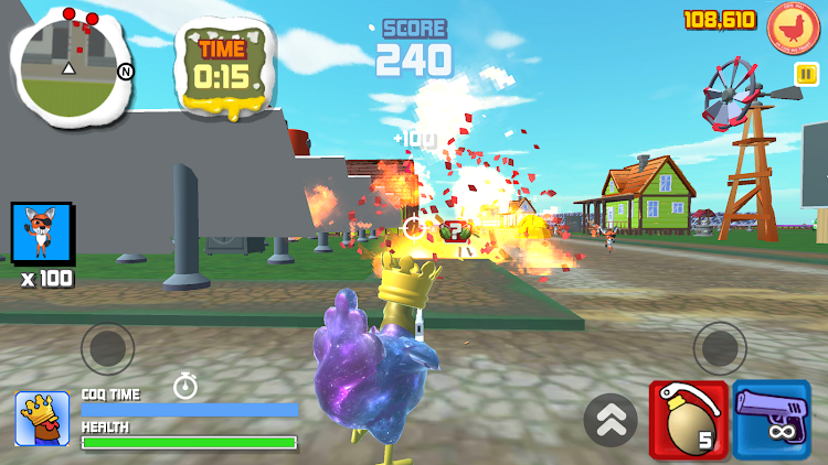 #3. Play COQ: The Coop Defender (Android) By: ANIQ