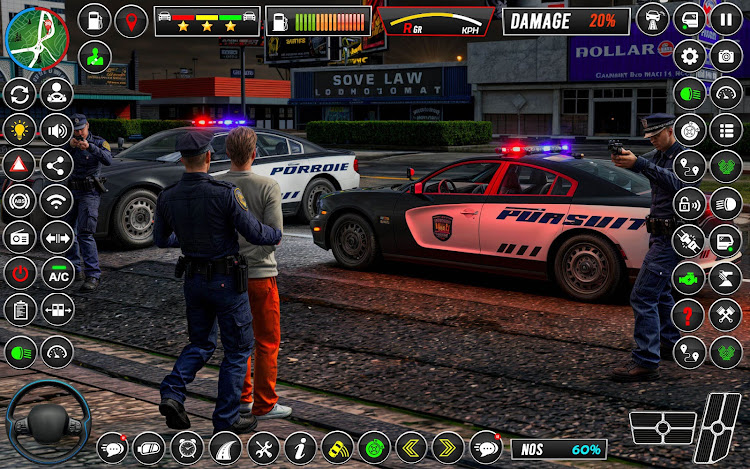 #4. Police Car Chase Cop Games 3d (Android) By: Games Garage