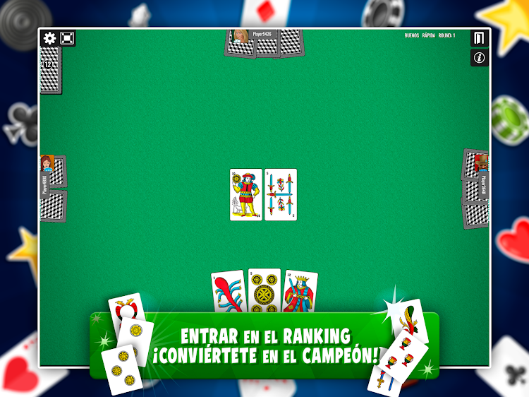 #6. Escoba Más – Card Games (Android) By: Spaghetti Interactive Srl