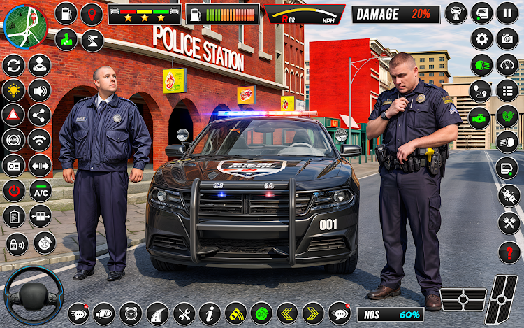 #8. Police Car Chase Cop Games 3d (Android) By: Games Garage