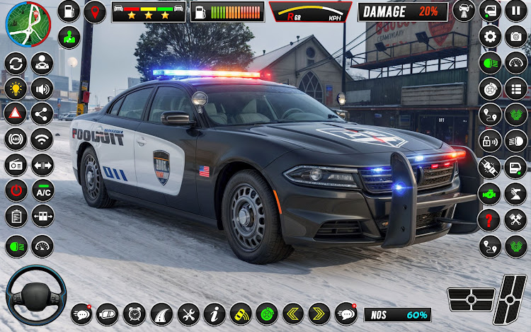 #9. Police Car Chase Cop Games 3d (Android) By: Games Garage