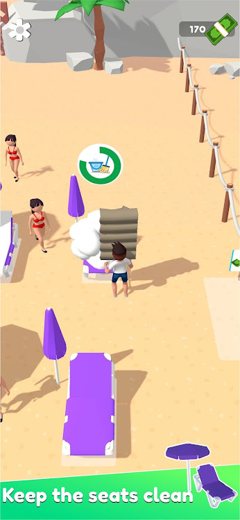 #5. Beach Club! (Android) By: Rike Games