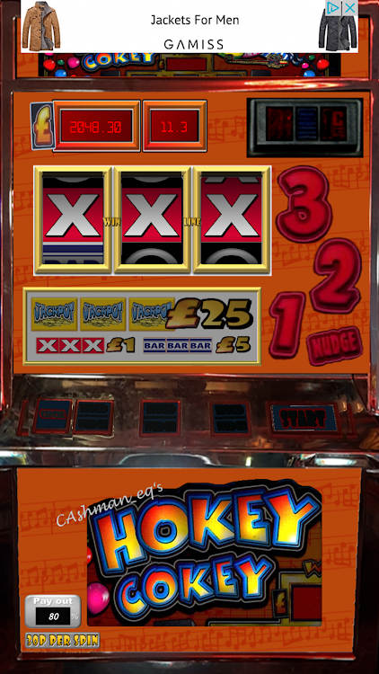 #10. Hokey Cokey UK Slot Machine (Android) By: Cashman_eq