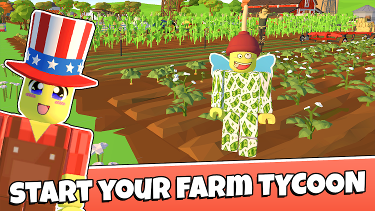 #10. Farm Tycoon for Obby (Android) By: Kids Games LLC