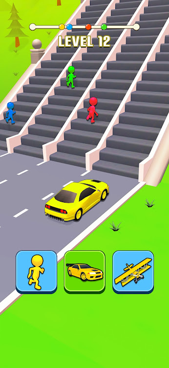 #2. Shape Transform: Shifting Car (Android) By: Rebel Actions