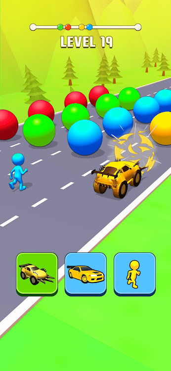 #3. Shape Transform: Shifting Car (Android) By: Rebel Actions