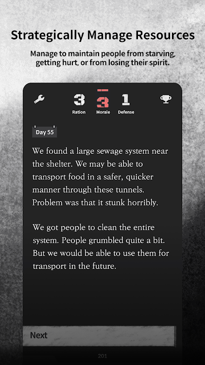 #2. SEOUL 2033 : Shelter (Android) By: Banjiha Games