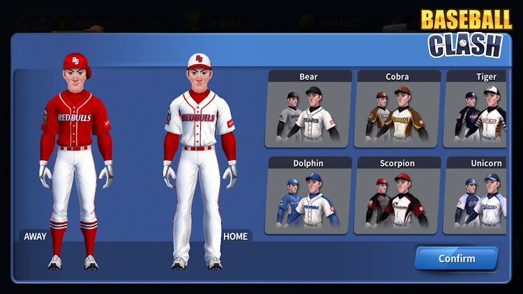 #5. Baseball Clash: Real-time game (Android) By: Miniclip.com