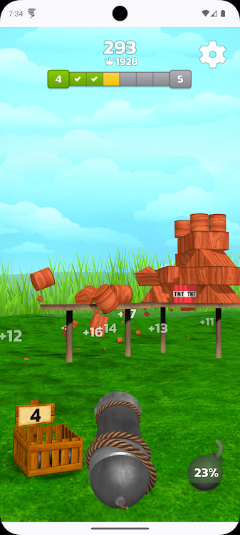 #3. Cannon Balls 3D (Android) By: NovaSphere Games