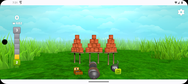 #7. Cannon Balls 3D (Android) By: NovaSphere Games