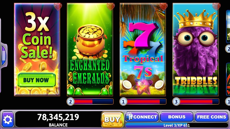 #9. Slots to Vegas: Slot Machines (Android) By: WinCity