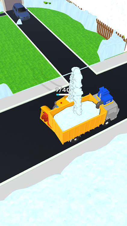 #2. Clean Snow 3D (Android) By: Black Candy