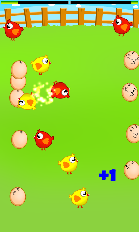 #4. Chicken fight- two player game (Android) By: BBBBB Software