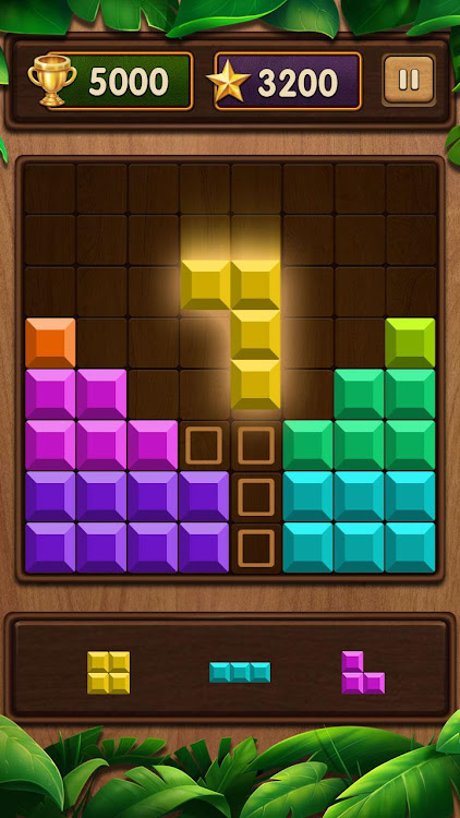 #2. Brick Block Puzzle Classic (Android) By: SuperPuzzle Studio