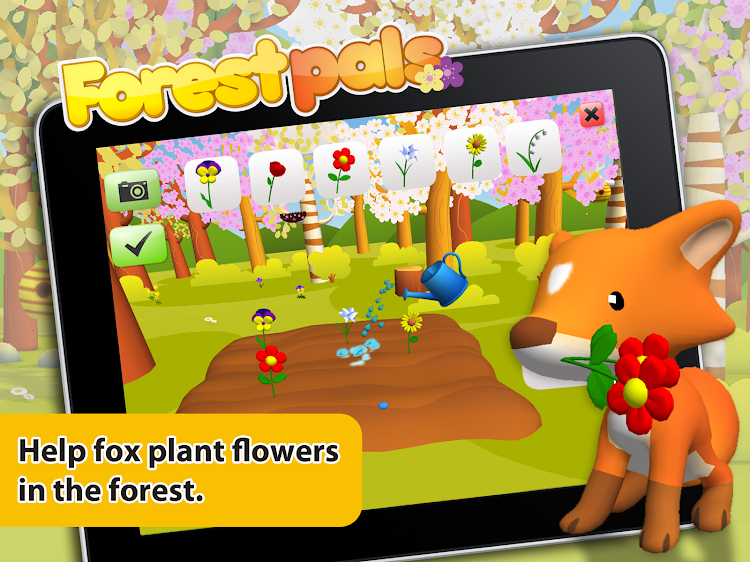 #5. Forestpals Spring (Android) By: HI10