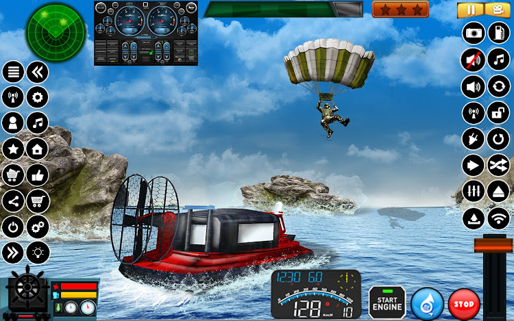 #4. US Army Hovercraft Simulator (Android) By: Zipzoom Studio