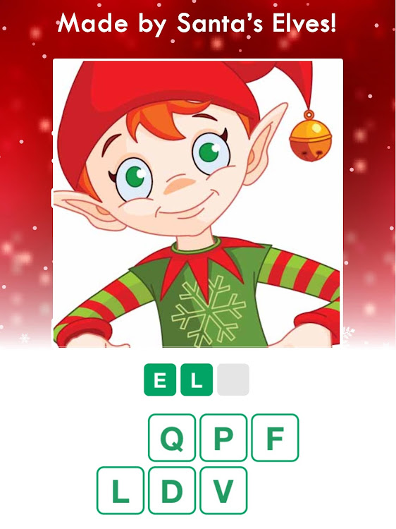 #7. Christmas Pics Quiz Game (Android) By: Poptacular