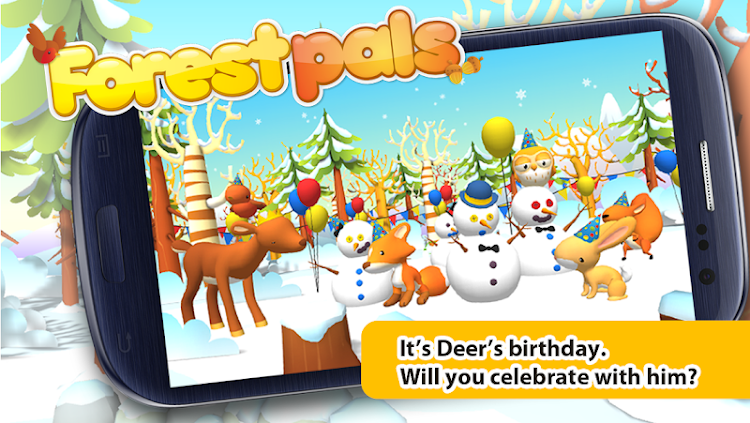 #2. Forestpals Winter (Android) By: HI10