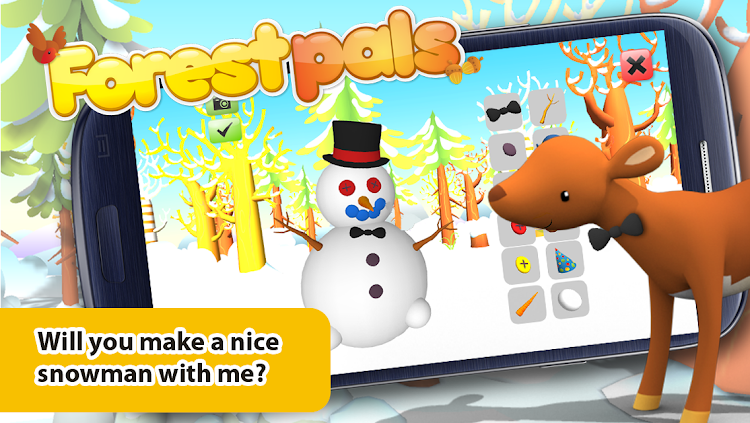 #3. Forestpals Winter (Android) By: HI10