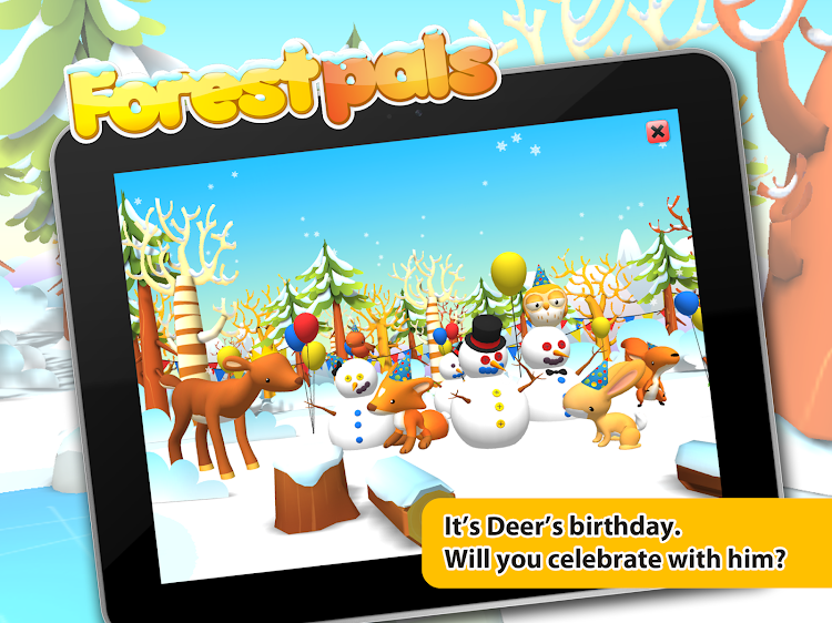 #4. Forestpals Winter (Android) By: HI10