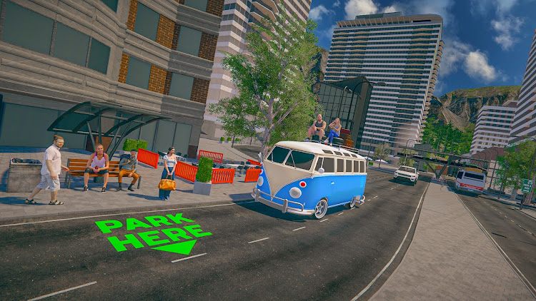 #6. Van Simulator City Car Games (Android) By: OVERDOSE GAMING