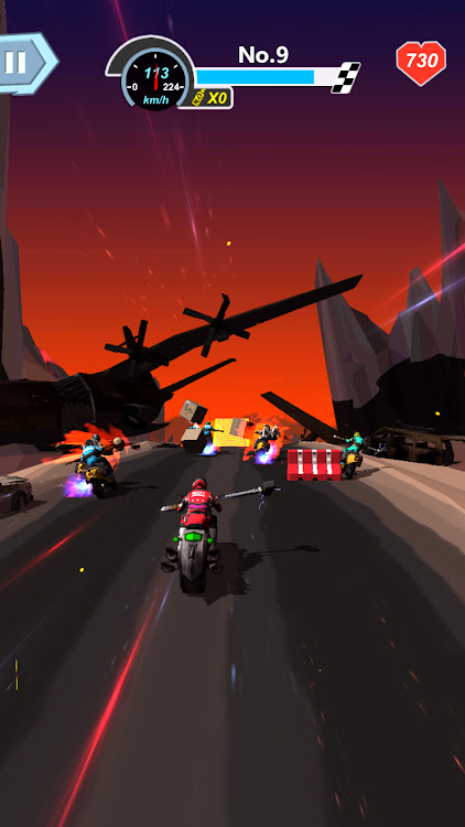 #10. Death Moto 6 : Traffic Bike (Android) By: WEDO1.COM GAME