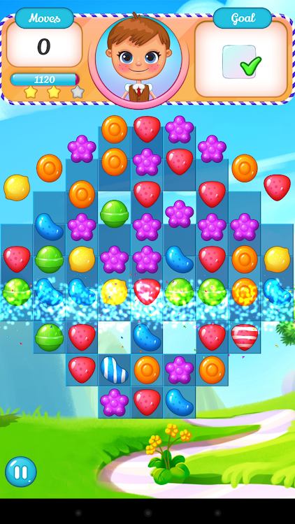 #8. Sweet Day - Jelly Match Games (Android) By: DayMoon