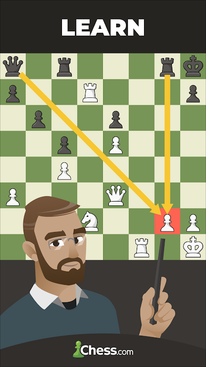 #5. Chess - Play and Learn (Android) By: Chess.com