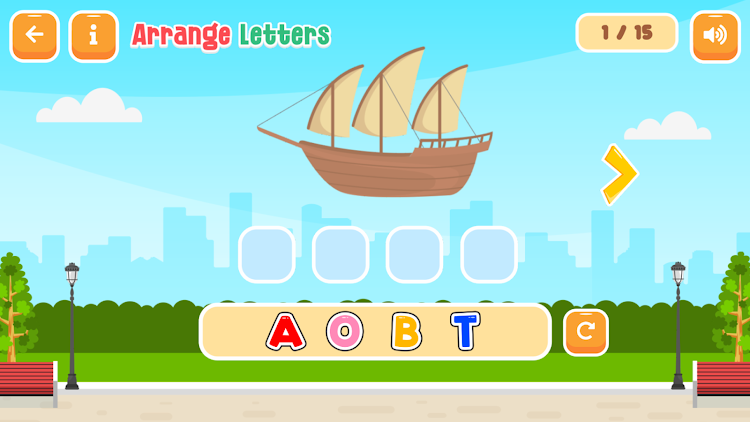 #3. Alphabet & Number Kids (Android) By: Qreatif