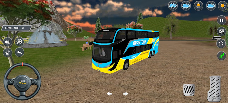 #2. Offroad Bus: Coach Bus Driving (Android) By: AppsTown