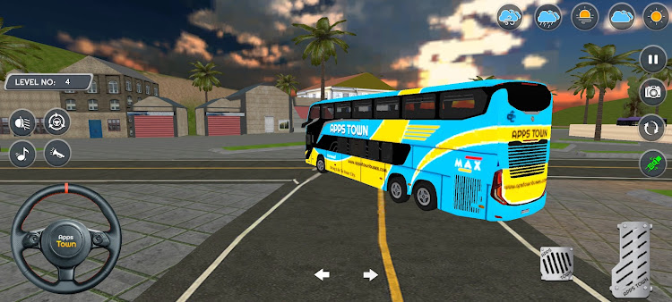 #3. Offroad Bus: Coach Bus Driving (Android) By: AppsTown