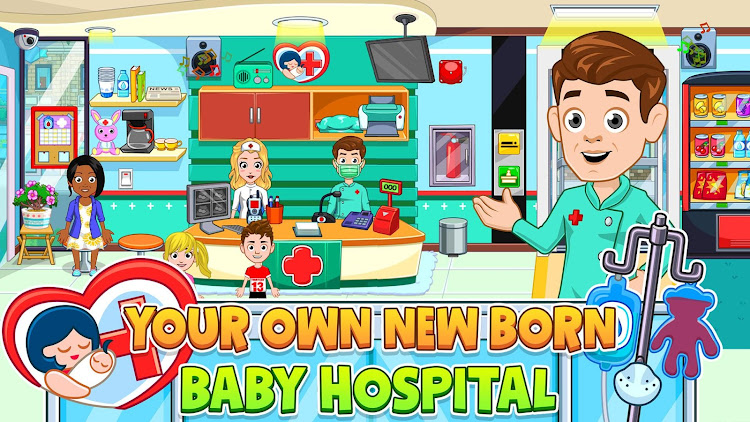 #2. My City : Newborn baby (Android) By: My Town Games Ltd