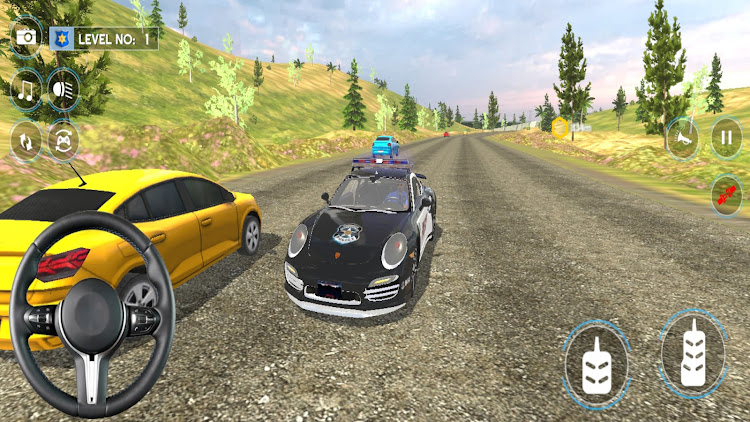 #3. Police Cop Game: Police Chase (Android) By: Mega Games 2023