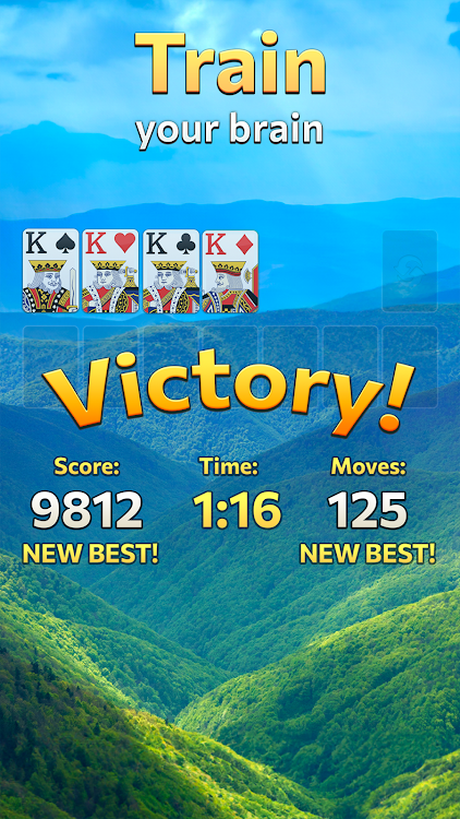 #4. Solitaire Daily Break (Android) By: Come2Play - Board Games