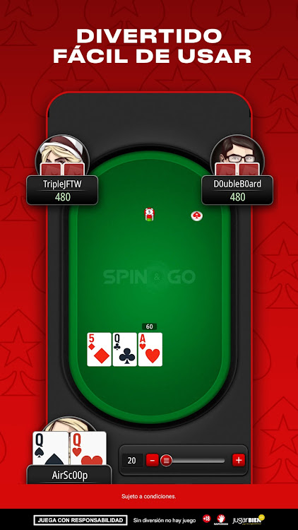 #10. PokerStars: Juegos de Poker (Android) By: Stars Mobile Limited