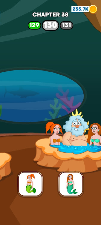 #7. Neptune vs Mermaid: Fish Prank (Android) By: JoyBits Ltd.