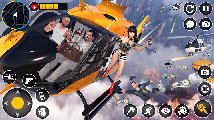 #2. Gangster Theft Auto:Crime City (Android) By: Play Paradigm