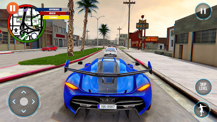 #4. Gangster Theft Auto:Crime City (Android) By: Play Paradigm