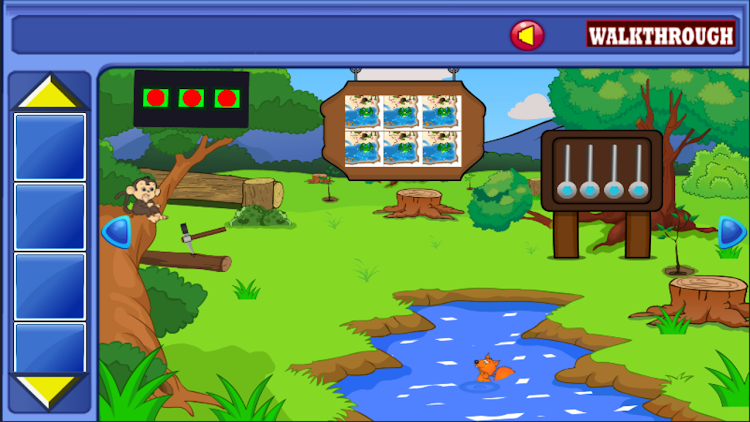 #2. Rescue The Squirrel From Pond (Android) By: Escape Games Daily