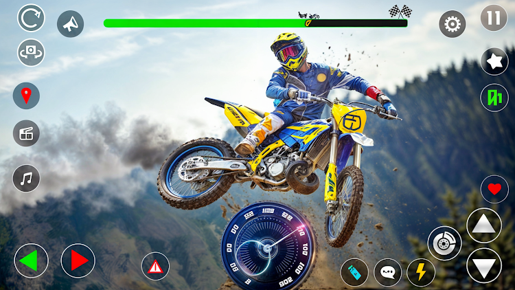 #3. Motocross Dirt Bike Racing 3D (Android) By: Gamers Ice