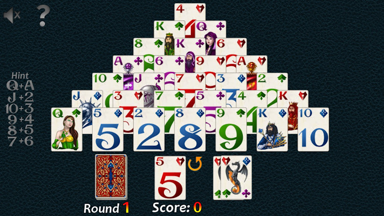 #3. Pyramid Solitaire Classic (Android) By: Classic Games by Gregor Haag